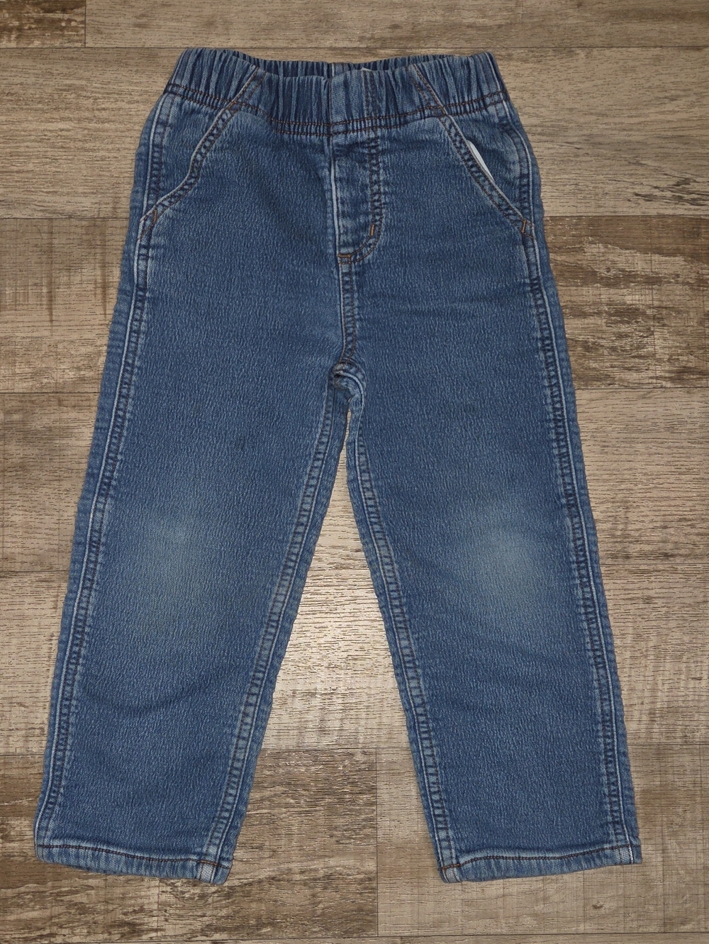 Carhartt Toddler Relaxed Elastic Waist Blue Jeans